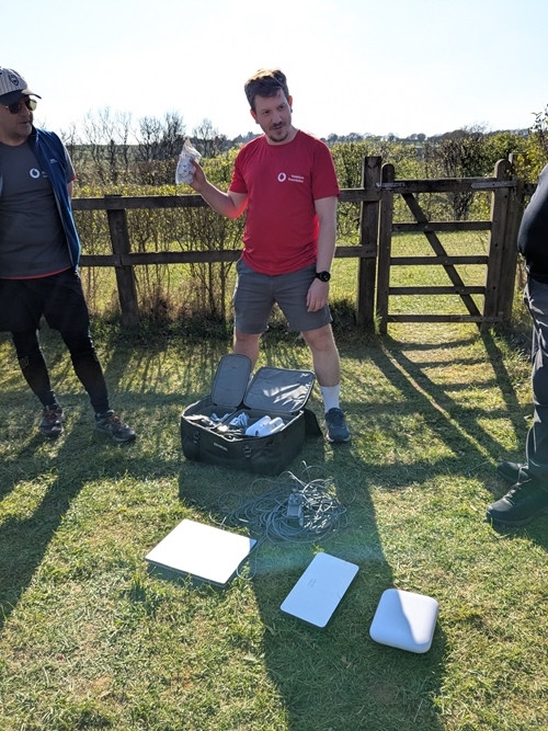 man-unpacking-iner-emergency-kit